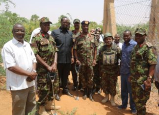 Kenya Defence Forces in Mandera.