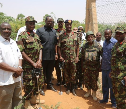 Kenya Defence Forces in Mandera.