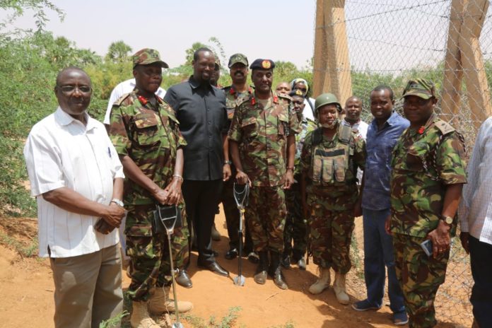 Kenya Defence Forces in Mandera.