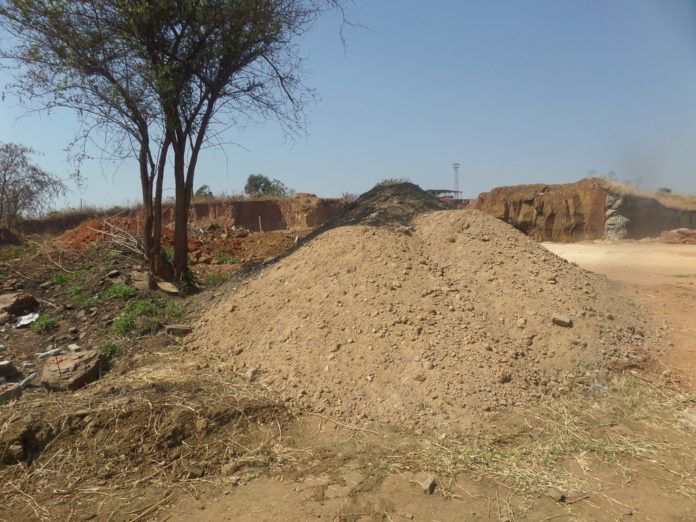 Sand poaching in Zimbabwe's towns, cities.