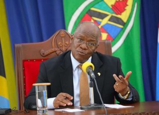 President of Tanzania.