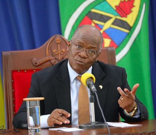 President of Tanzania.