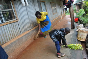 Security guard takes forefront in fight against COVID-19