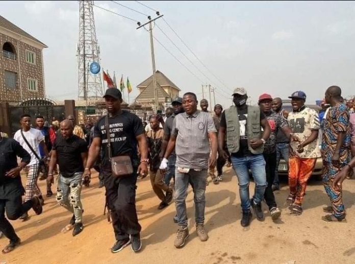 Sunday Igboho leads pro-Oduduwa agitators