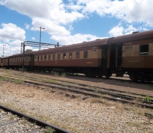Zimbabwe aging railway network