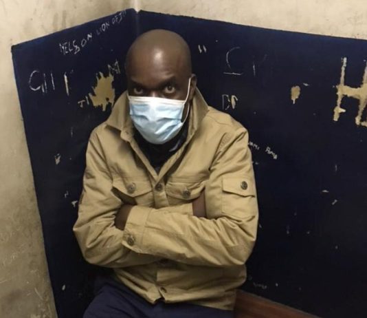 Jeffrey Moyo has been in police detention since Wednesday, May 26