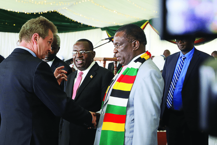 President Mnangagwa once took a dig at Ambassador Olkkonen over allegations of interference