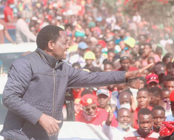 Opposition leader contesting the presidency for a record sixth time