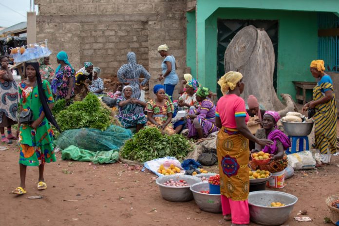 Walewale Market in the North East Region of Ghana