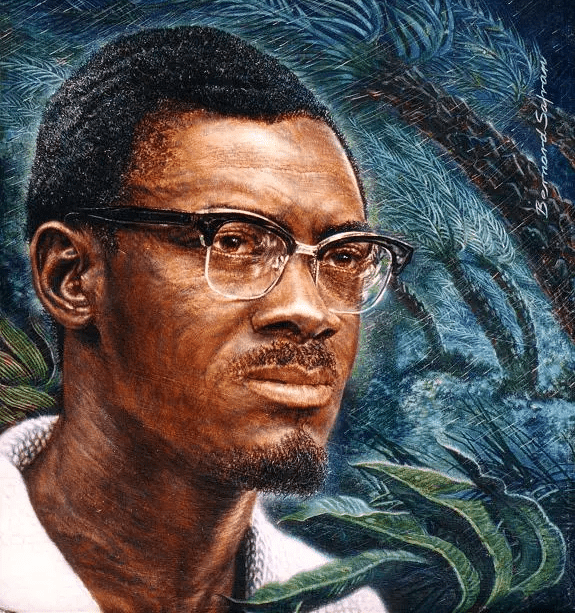 Patrice Èmery Lumumba painting