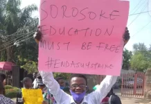 ASUU Strike Student Demonstrations in Nigeria