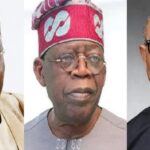 A picture of the leading presidential candidates at the just concluded Nigerian 2023 polls